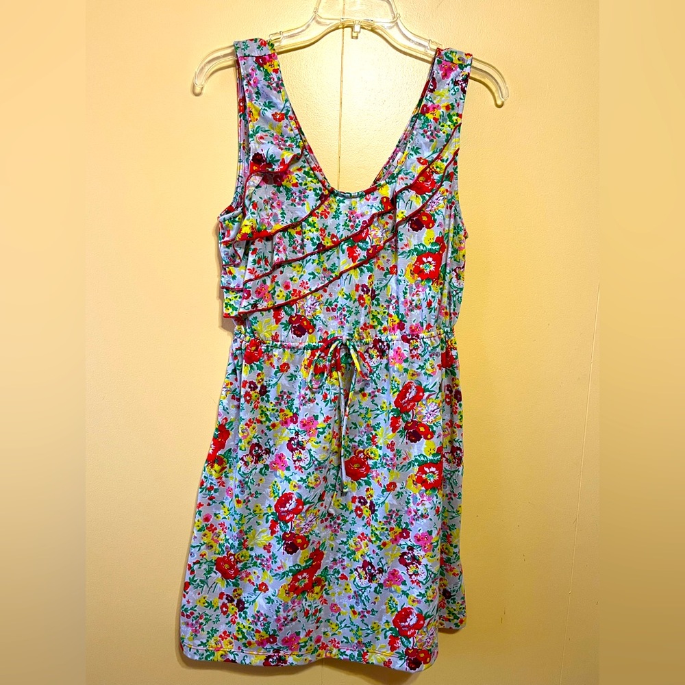 No Boundaries Floral Sundress Size: Juniors Large (11-13)